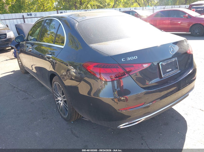 Vin: w1kaf4hb4pr142993, lot: 46685160, mercedes-benz c 300 4matic 20233