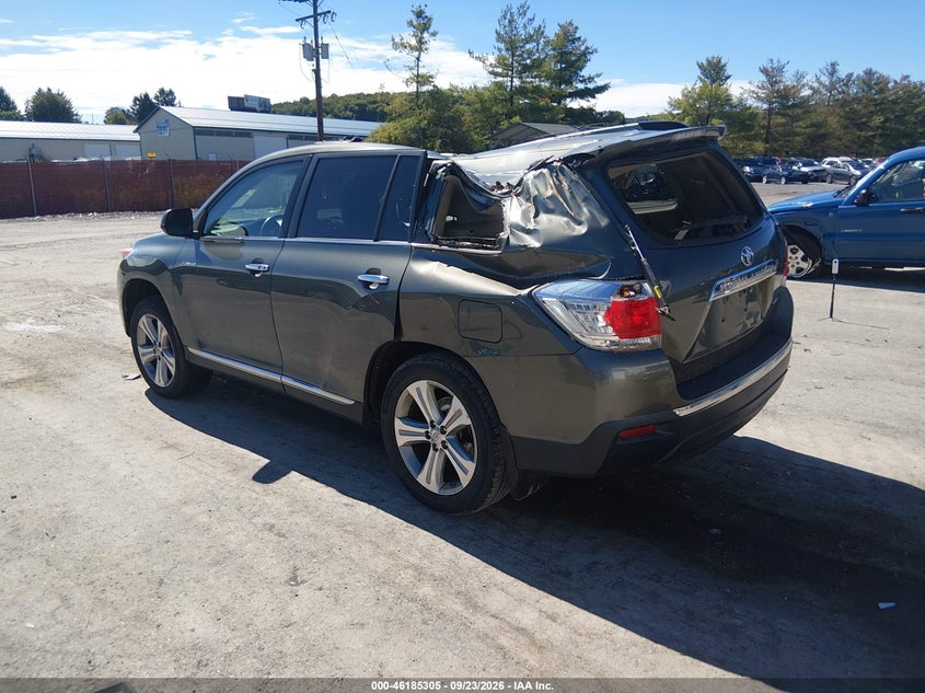 Vin: 5tddk3eh0cs114139, lot: 46685164, toyota highlander limited v6 20123