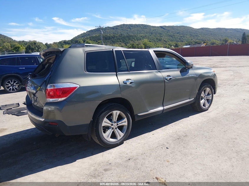 Vin: 5tddk3eh0cs114139, lot: 46685164, toyota highlander limited v6 20124