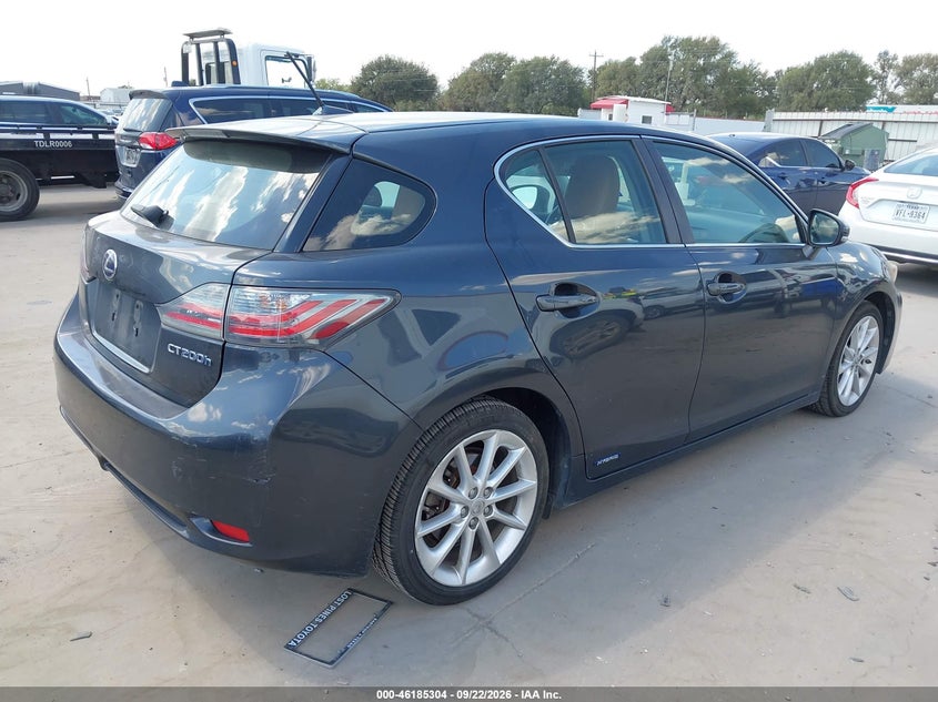 Vin: jthkd5bh8b2011606, lot: 46685165, lexus ct 200h premium 20114