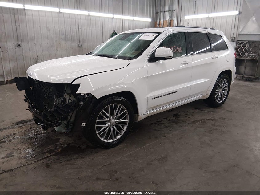 Vin: 1c4rjfjg2hc948056, lot: 46685166, jeep grand cherokee summit 4x4 20172