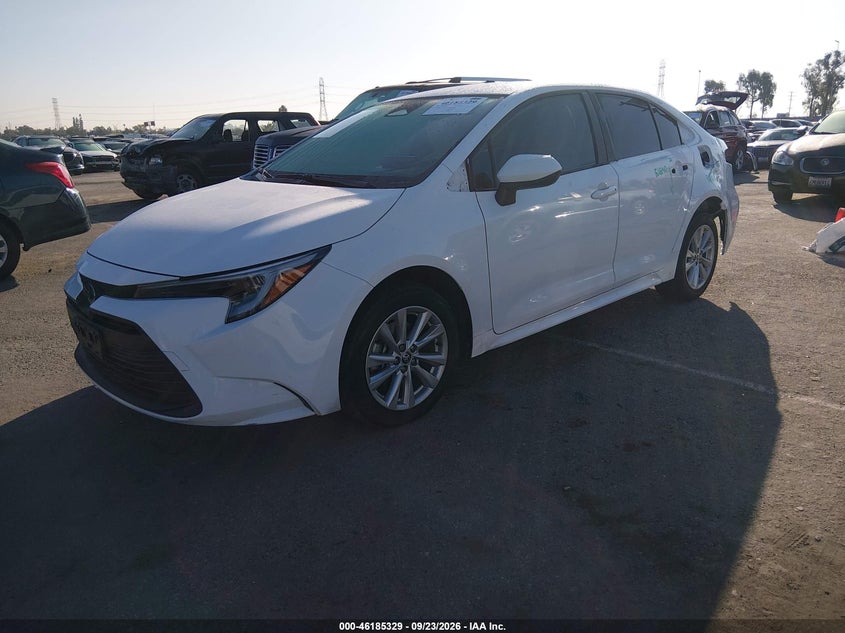 Vin: jtdbcmfe7r3051727, lot: 46685189, toyota corolla hybrid le 20242