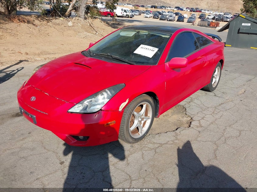 2003 Toyota Celica, Звичайний знос, IAAI, VIN JTDDY32T630063739 — фото 2