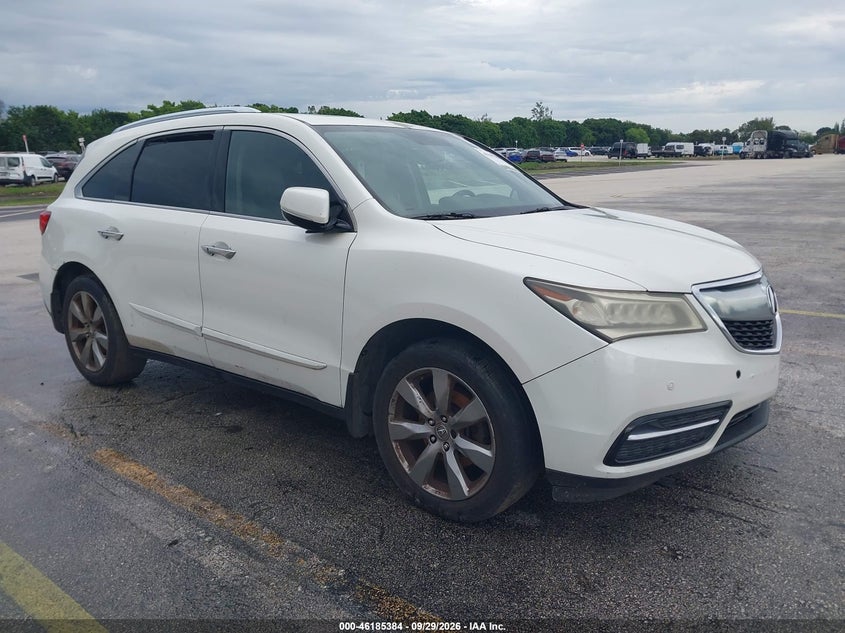 2014 ACURA MDX ADVANCE PKG W/ENTERTAINMENT PKG