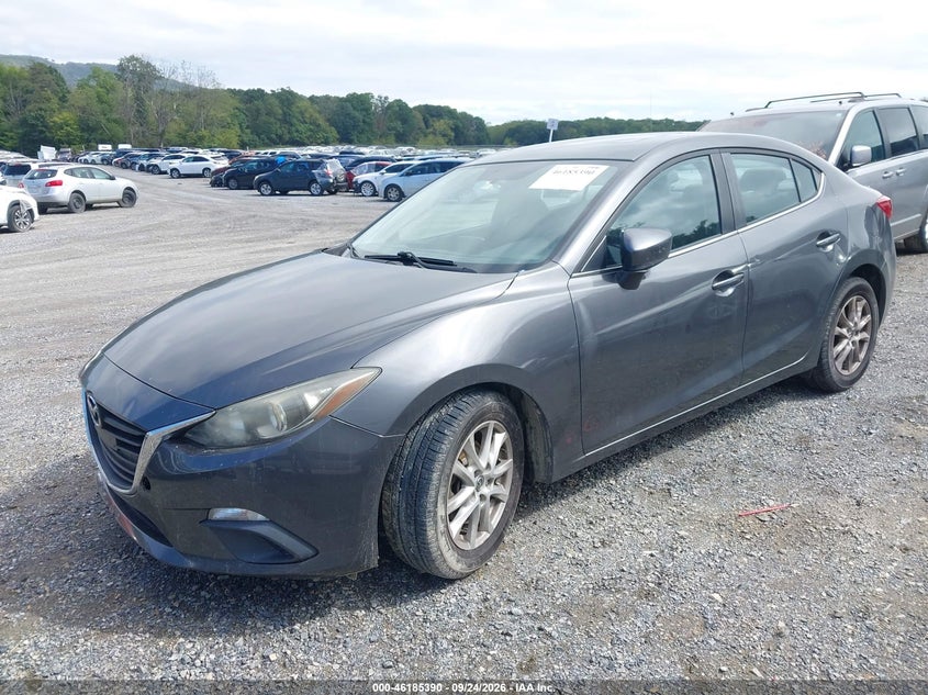 Vin: jm1bm1w77e1119883, lot: 46685250, mazda mazda3 i grand touring 20142