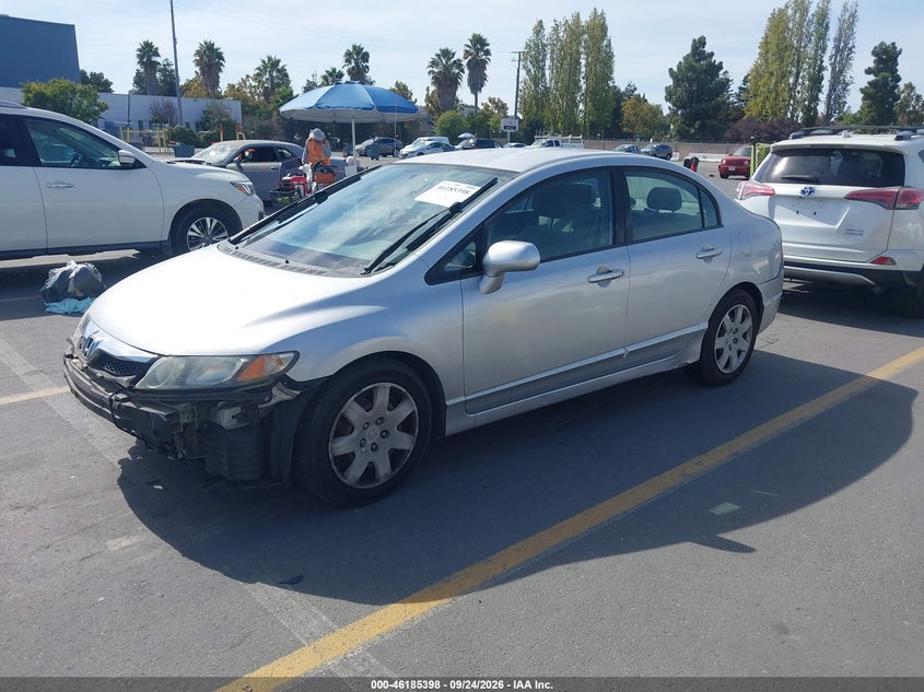 Vin: 2hgfa1f55ah561762, lot: 46685258, honda civic lx 20102