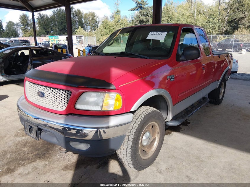 2000 Ford F-150, Удар ззаду, IAAI, VIN 2FTRX18L0YCA46214 — фото 2