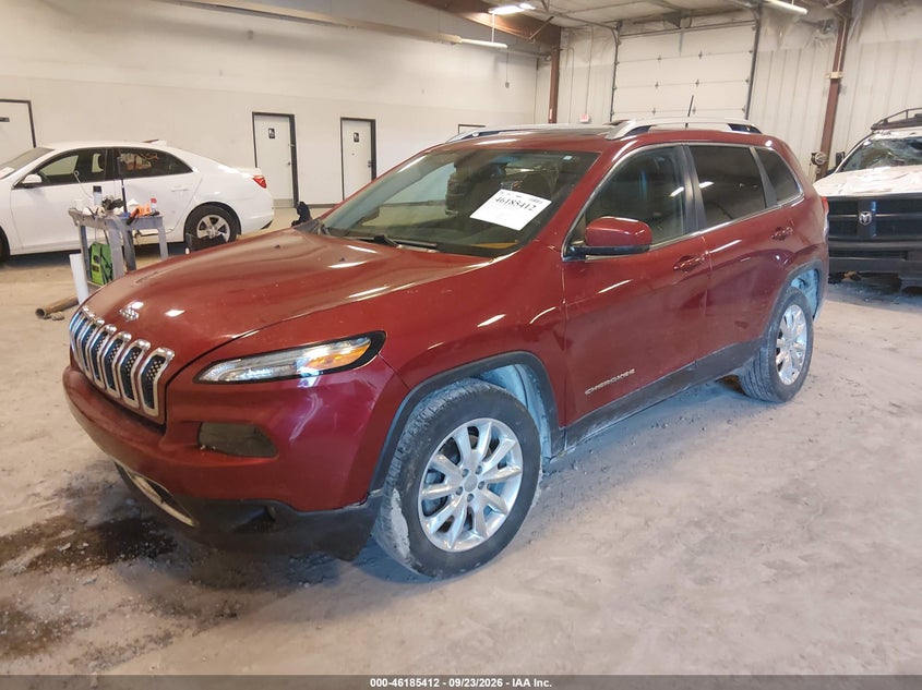 Vin: 1c4pjmds3gw373104, lot: 46685272, jeep cherokee limited 20162
