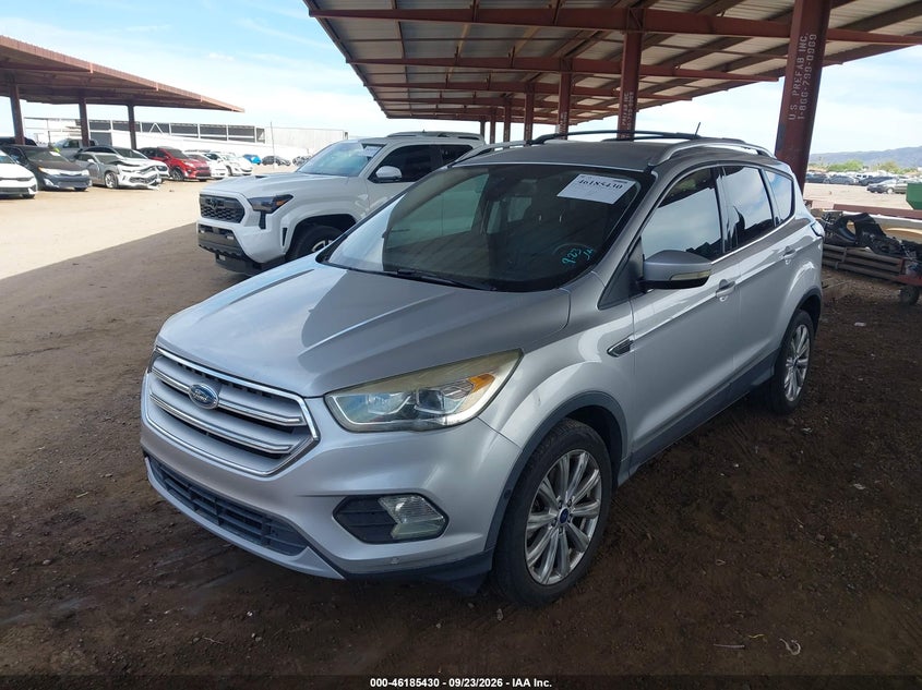 Vin: 1fmcu9j96jua56727, lot: 46685290, ford escape titanium 20182