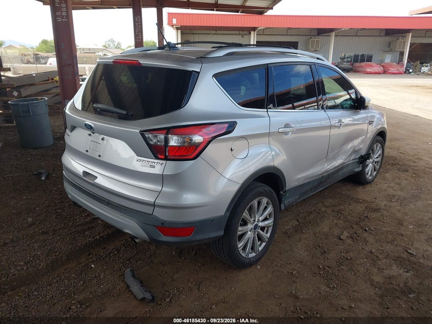 Vin: 1fmcu9j96jua56727, lot: 46685290, ford escape titanium 20184