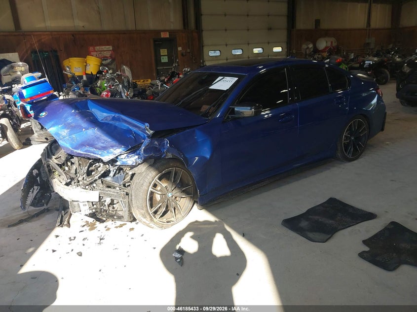 Vin: 3mw49ff0xp8d24636, lot: 46685293, bmw m340i m340i xdrive 20232