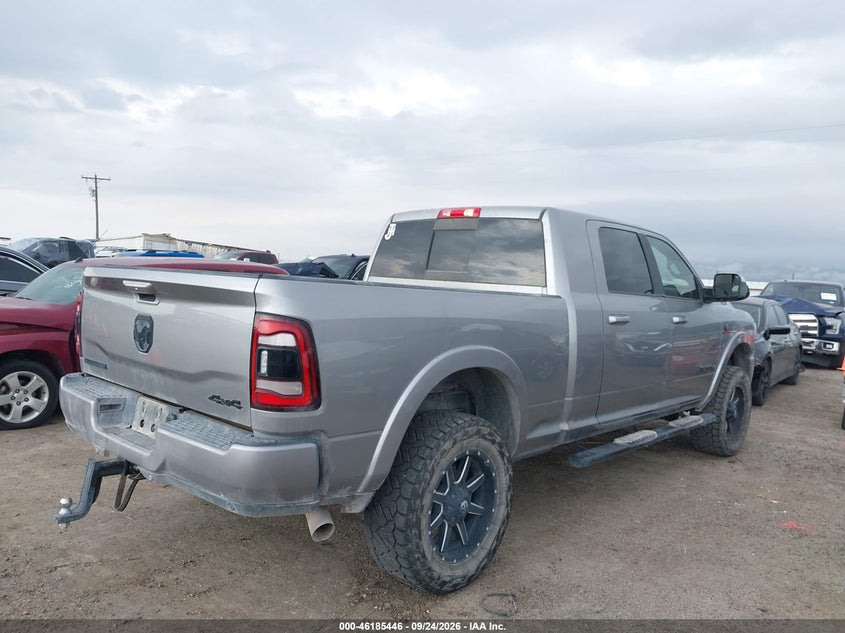 Vin: 3c6ur5nl7kg655396, lot: 46685306, ram 2500 laramie  4x4 6'4 box 20194