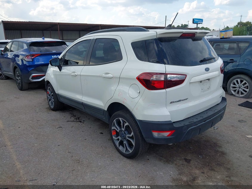 Vin: maj6s3jl2lc355632, lot: 46685333, ford ecosport ses 20203