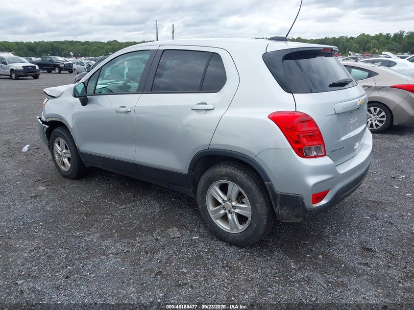 Vin: kl7cjnsm2nb548033, lot: 46685337, chevrolet trax awd ls 20223