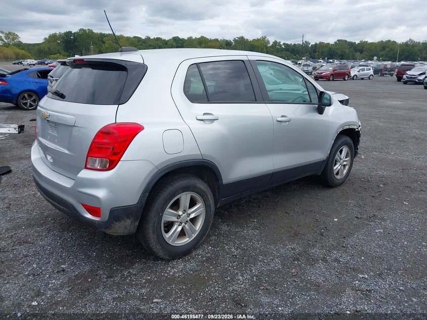 Vin: kl7cjnsm2nb548033, lot: 46685337, chevrolet trax awd ls 20224