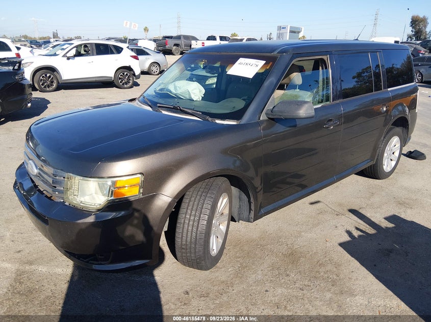 Vin: 2fmgk5bc2bbd35092, lot: 46685338, ford flex se 20112
