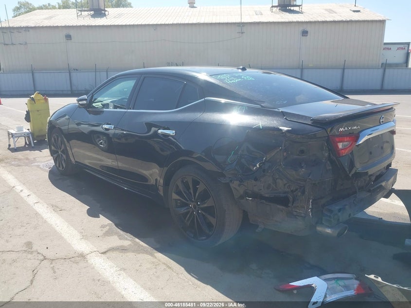 Vin: 1n4aa6ap7hc417048, lot: 46685341, nissan maxima 3.5 sr 20173