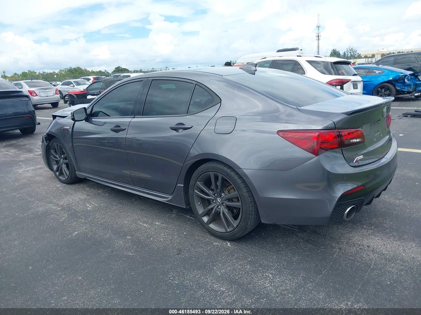 Vin: 19uub1f67la010182, lot: 46685353, acura tlx a-spec/a-spec w/red leather 20203