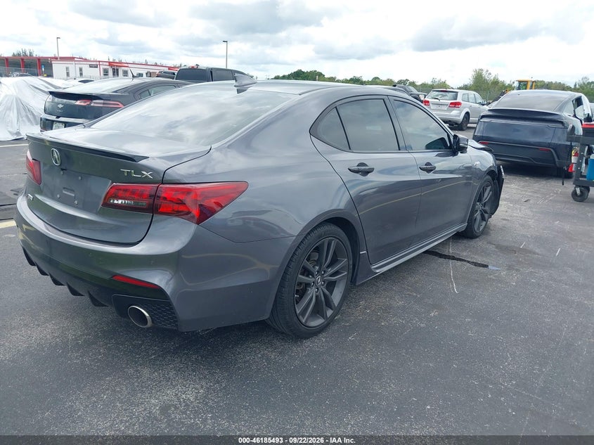 Vin: 19uub1f67la010182, lot: 46685353, acura tlx a-spec/a-spec w/red leather 20204