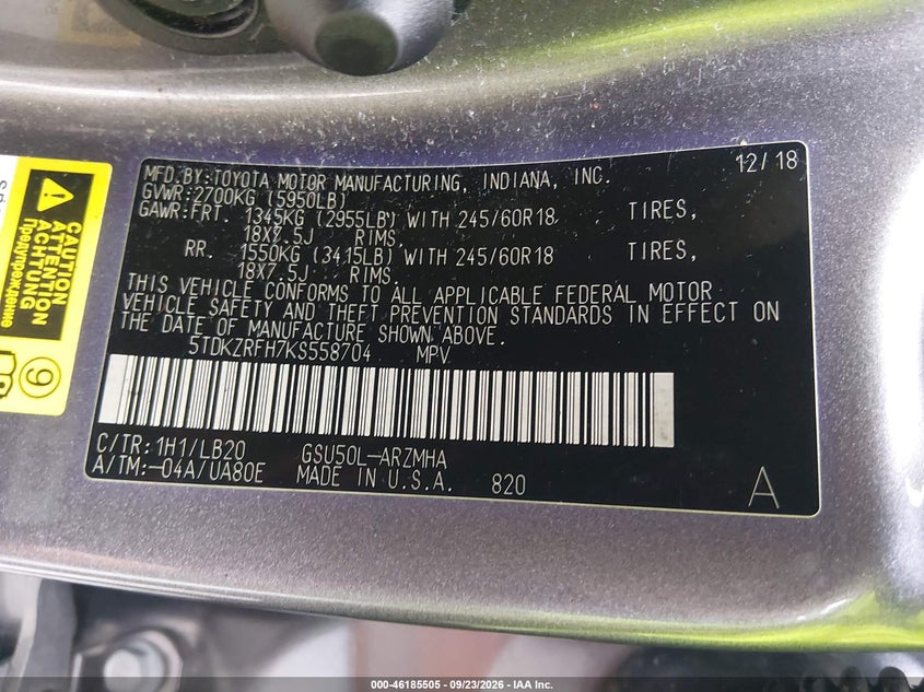 TOYOTA HIGHLANDER - zdjęcie 9