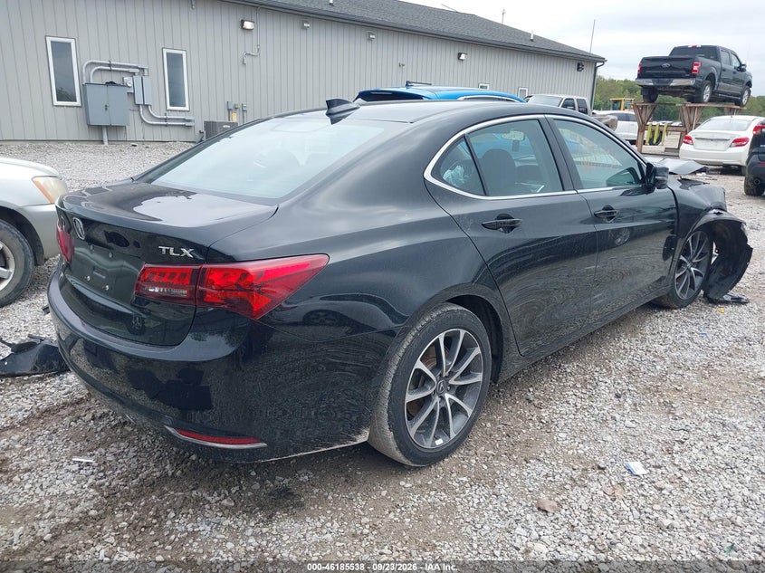 Vin: 19uub2f53ha001581, lot: 46685398, acura tlx technology package 20174