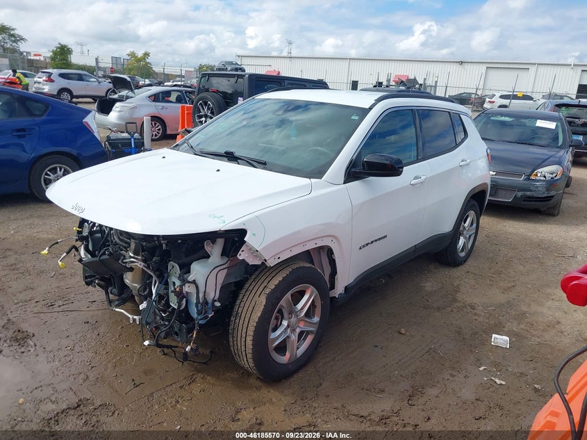 Vin: 3c4njdbn5rt583989, lot: 46685430, jeep compass latitude 4x4 20242