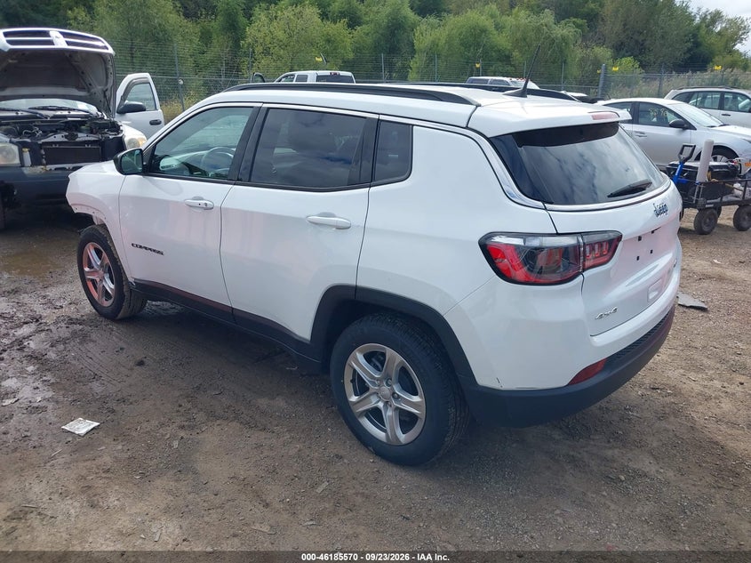 Vin: 3c4njdbn5rt583989, lot: 46685430, jeep compass latitude 4x4 20243