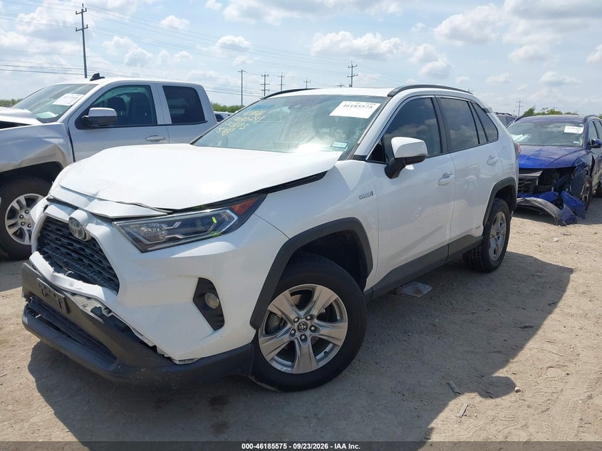 Vin: 4t3r6rfv4mu008083, lot: 46685435, toyota rav4 hybrid xle 20212