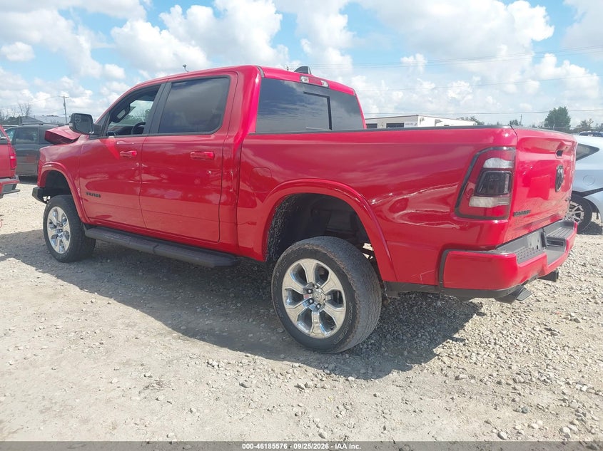 Vin: 1c6srfjt3mn627205, lot: 46685436, ram 1500 laramie  4x4 5'7 box 20213