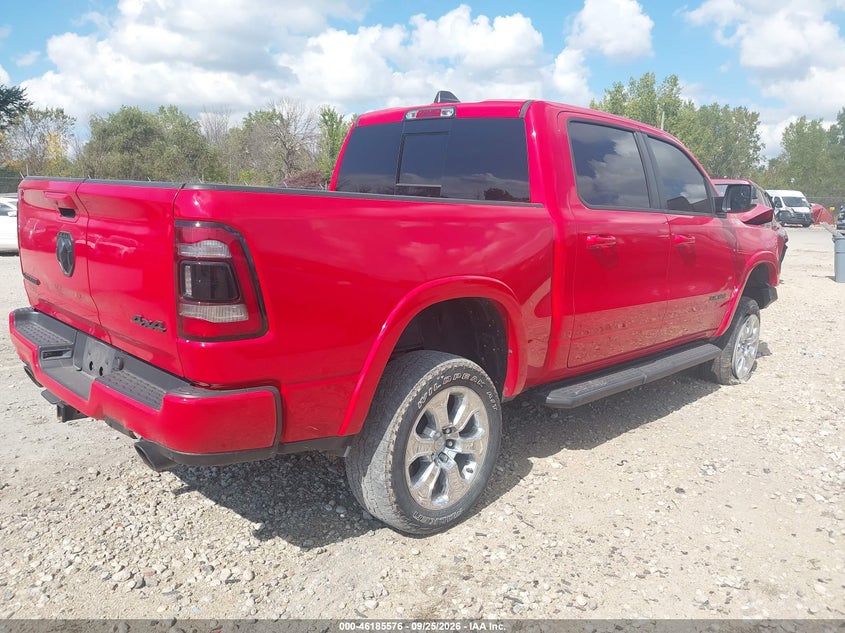 Vin: 1c6srfjt3mn627205, lot: 46685436, ram 1500 laramie  4x4 5'7 box 20214