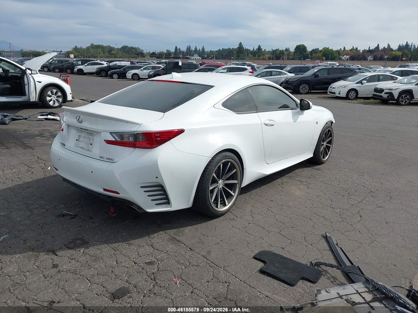 Vin: jthhe5bc8f5010522, lot: 46685437, lexus rc 350 20154