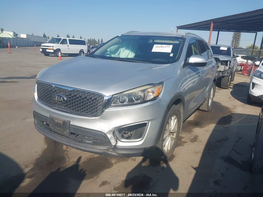 Vin: 5xypg4a30hg272077, lot: 46685438, kia sorento 2.4l lx 20172