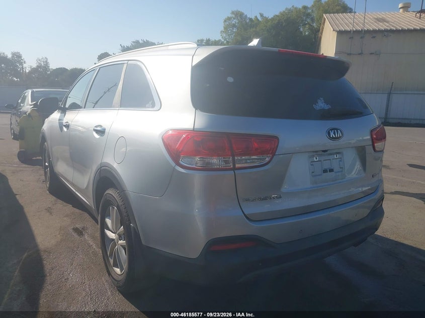Vin: 5xypg4a30hg272077, lot: 46685438, kia sorento 2.4l lx 20173