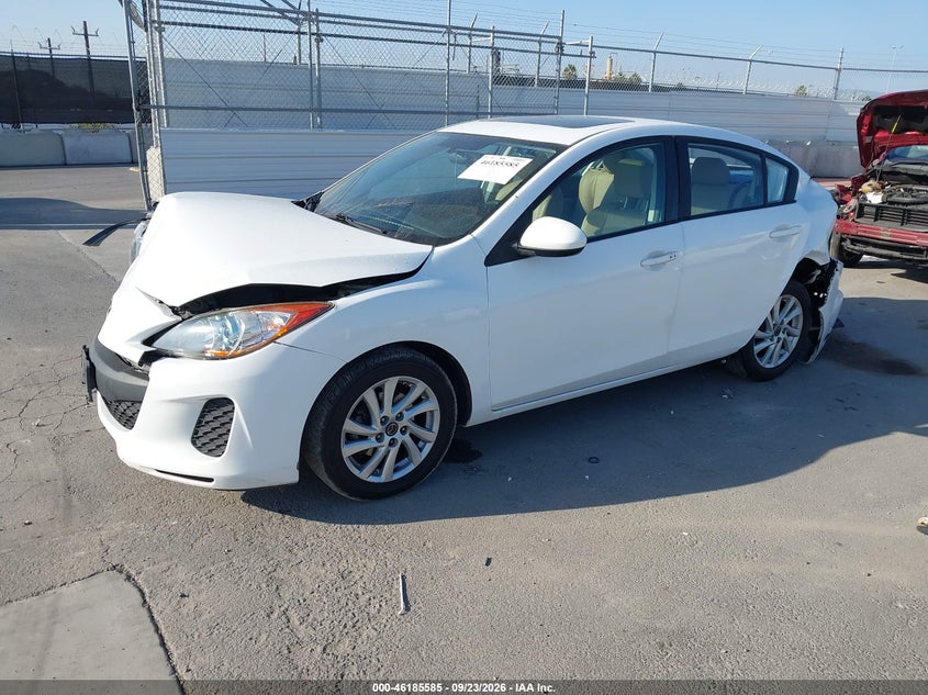 Vin: jm1bl1w75d1783052, lot: 46685445, mazda mazda3 i grand touring 20132