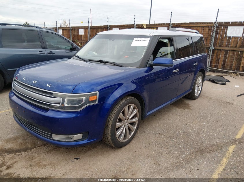Vin: 2fmhk6dt3fba15096, lot: 46685460, ford flex limited 20152