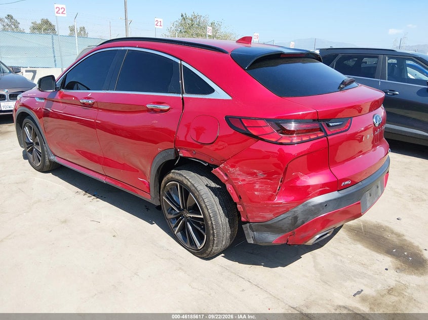 Vin: 3pcaj5k36nf111828, lot: 46685477, infiniti qx55 essential awd 20223