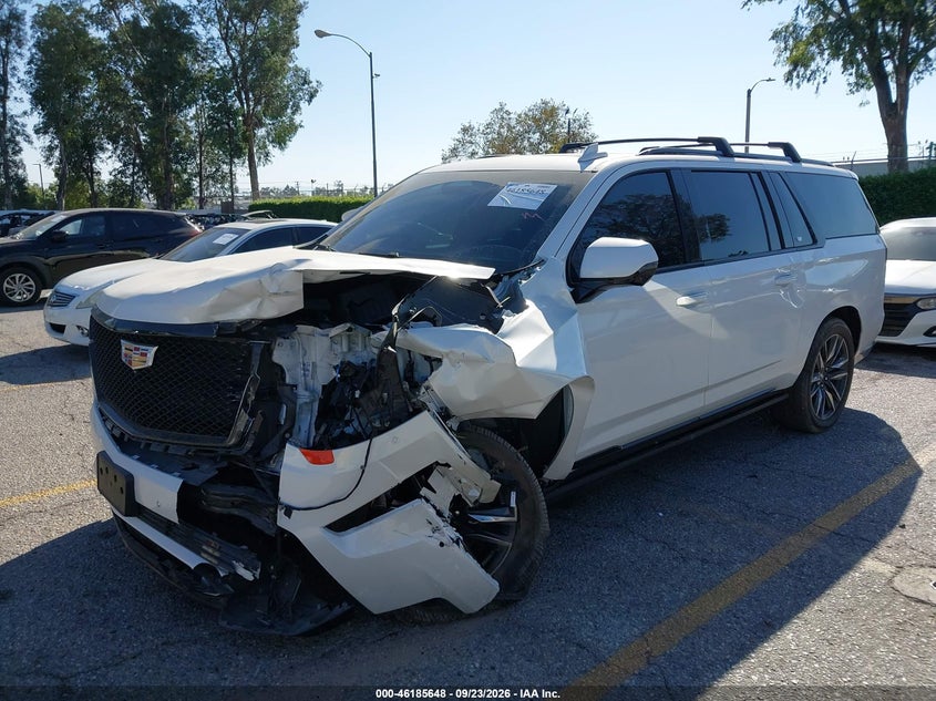 Vin: 1gys4rkl4rr324421, lot: 46685508, cadillac escalade esv 4wd sport platinum 20242