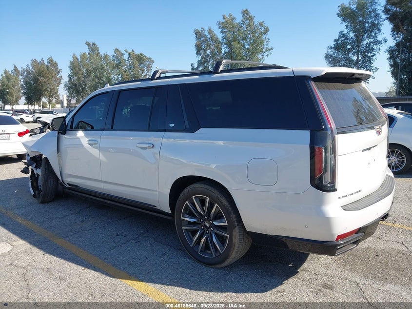 Vin: 1gys4rkl4rr324421, lot: 46685508, cadillac escalade esv 4wd sport platinum 20243