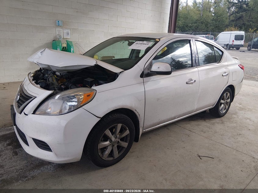 Vin: 3n1cn7ap9el865551, lot: 46685529, nissan versa 1.6 sv 20142