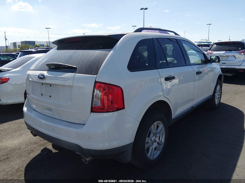Vin: 2fmdk3gc4bba97181, lot: 46685541, ford edge se 20114