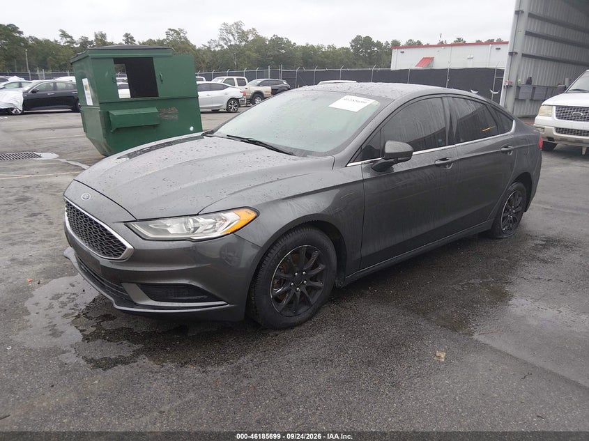 Vin: 3fa6p0g78hr260804, lot: 46685559, ford fusion s 20172