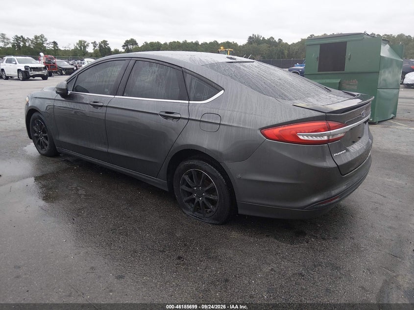 Vin: 3fa6p0g78hr260804, lot: 46685559, ford fusion s 20173