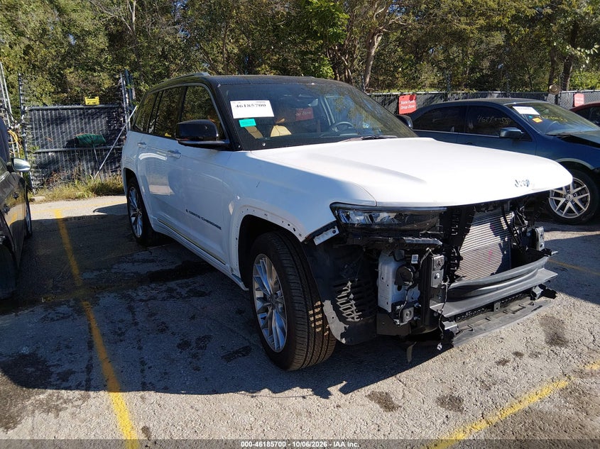 Vin: 1c4rjye60n8749325, lot: 46685560, jeep grand cherokee 4xe summit 4x4 20221