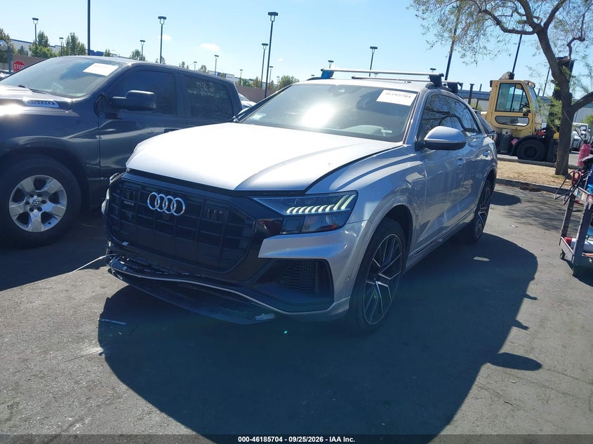 Vin: wa1evaf13md036920, lot: 46685564, audi q8 premium plus 20212