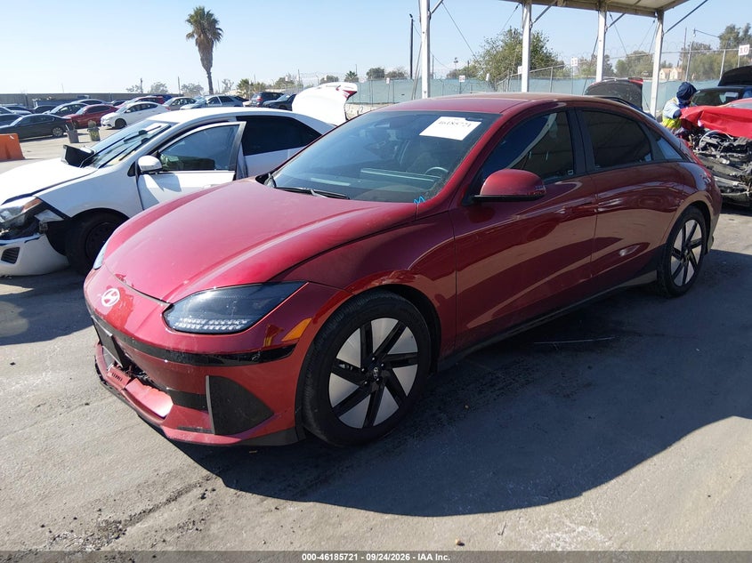 Vin: kmhm24aa8sa115724, lot: 46685581, hyundai ioniq 6 se 20252