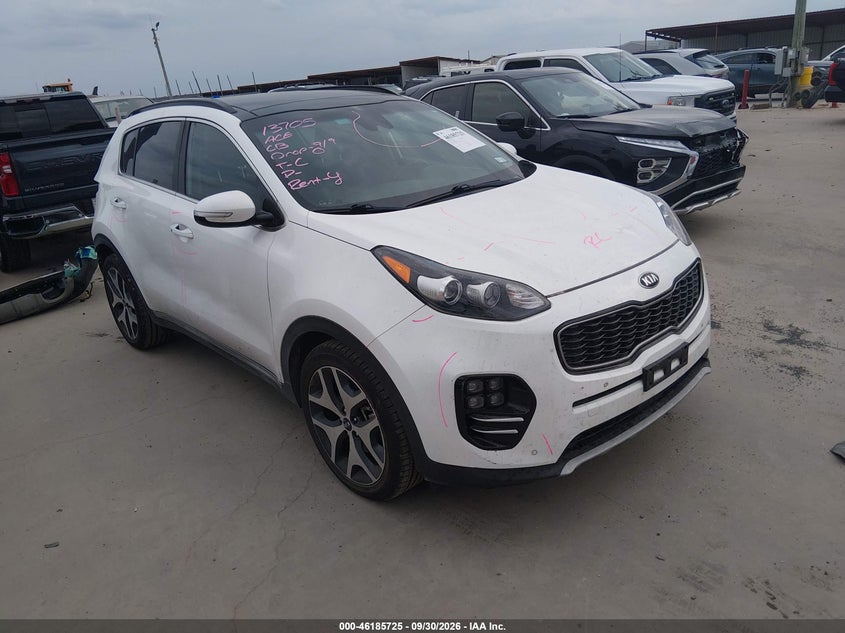 2018 Kia Sportage Sx Turbo, Перёд и зад, IAAI, VIN KNDPR3A68J7417318