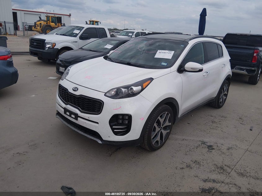 2018 Kia Sportage Sx Turbo, Удар сзади, IAAI, VIN KNDPR3A68J7417318 — фото 2