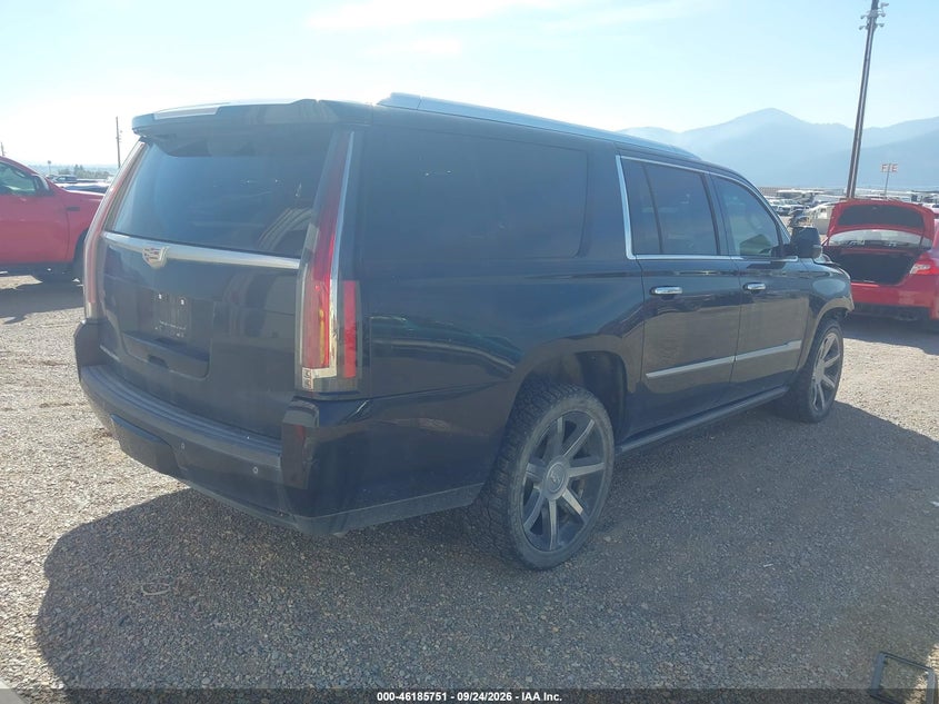 Vin: 1gys4tkj7fr618015, lot: 46685611, cadillac escalade esv premium 20154
