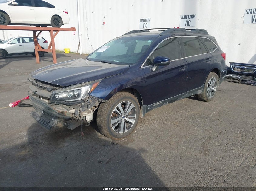 Vin: 4s4bsanc2j3301716, lot: 46685622, subaru outback 2.5i limited 20182
