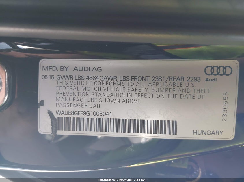 2016 AUDI A3 2.0T PREMIUM · Фото 9
